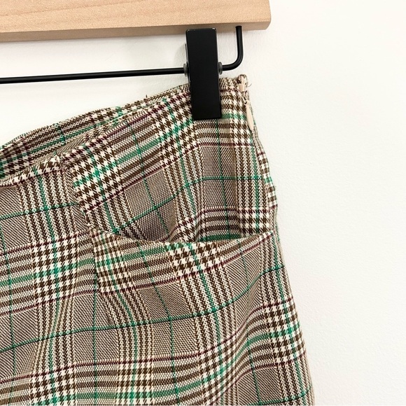 Samantha Pleet Plaid Ballad Pants Womens 2 - Picture 5 of 7